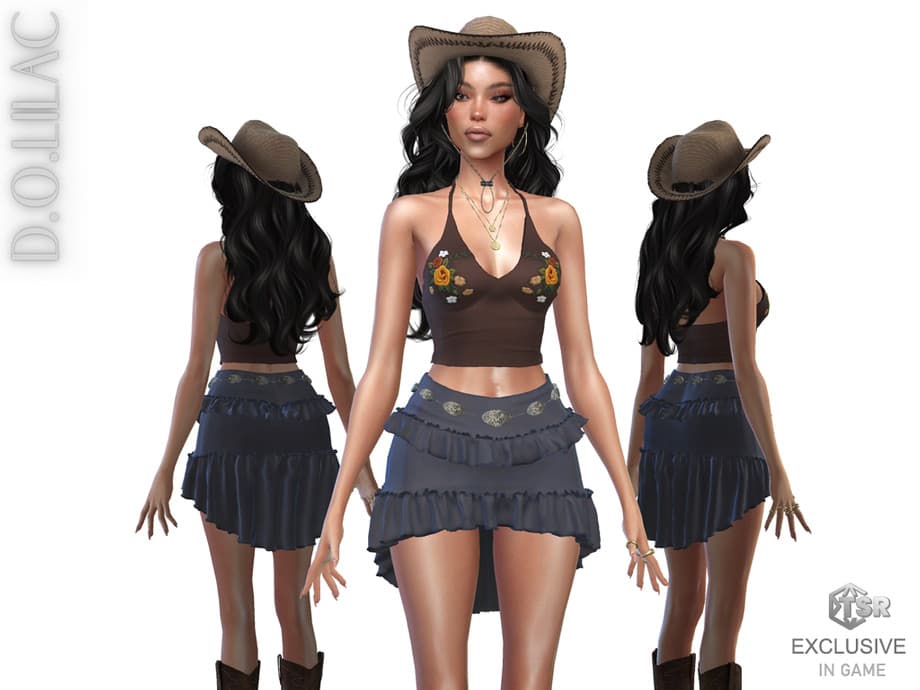 Галерея мода Сет одежды Wildwood Charm Set #3